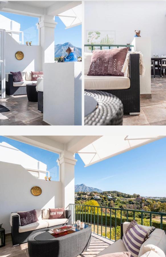 Luxury 3 Bedroom House At La Quinta Golf Course Ocean And Mountain View Benahavis Exterior photo